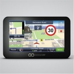 Goclever Navio 400 Slim Car Navigator with Full Europe Maps for 42 Countr