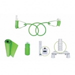 CTA Master Exercise Kit for Wii Fit/ Xertube Resistance Band/ Calorie cou